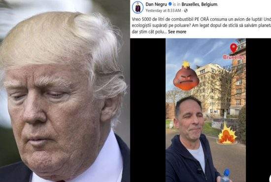 Trump nu doar că își ignoră consilierii, dar nici măcar nu citește postările lui Dan Negru de pe Facebook