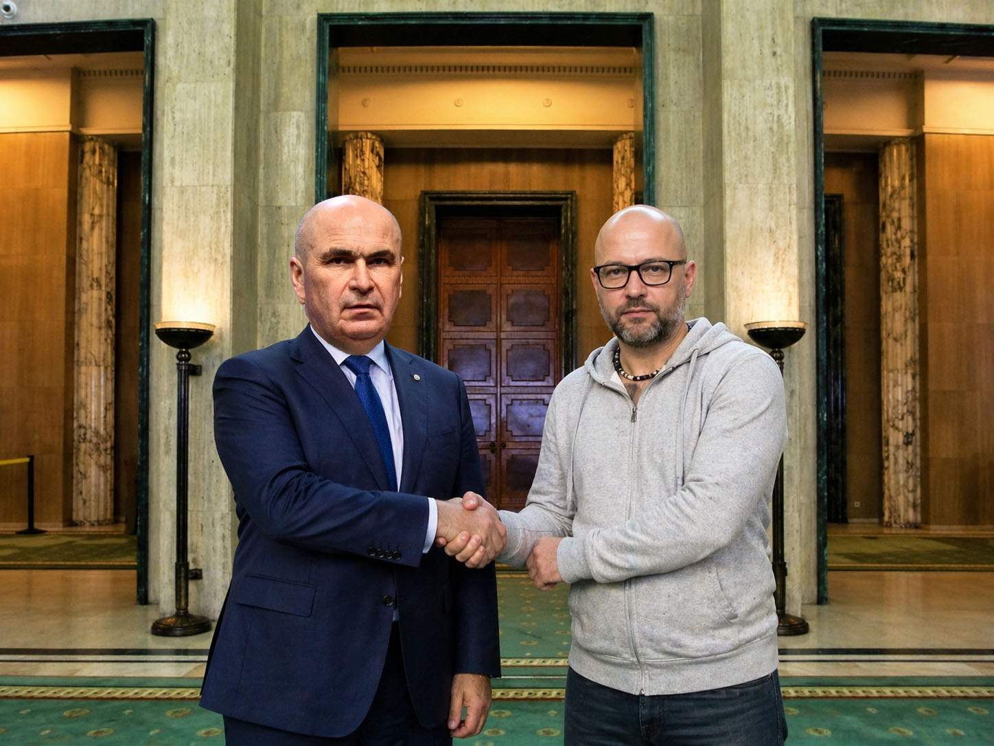 Coaliția poate continua. Ilie Bolojan a bătut palma cu Omul cu Pesediști