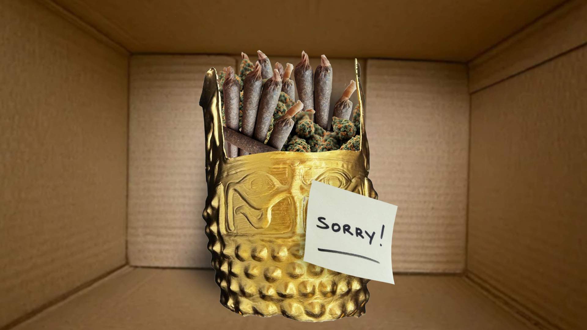 Ca să nu mai fim supăraţi, olandezii ne trimit coiful înapoi plin cu iarbă