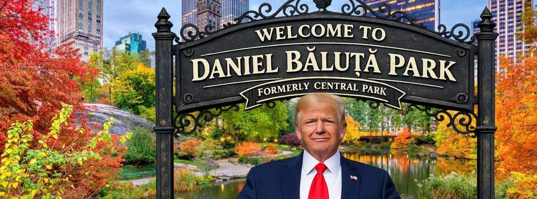 Trump își răsplătește prietenii. Celebrul Central Park din New York se va numi Daniel Băluță