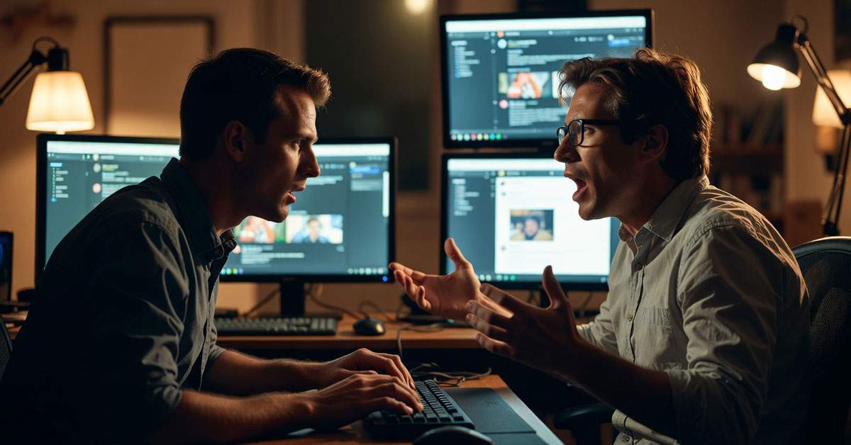 Uită de războiul din Iran: Doi români se înjură de 6 ani la o postare pe Facebook