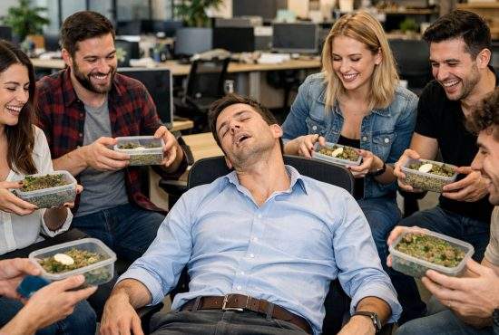 Vegan, dus la spital după ce 8 colegi de birou şi-au desfăcut caserolele cu drob