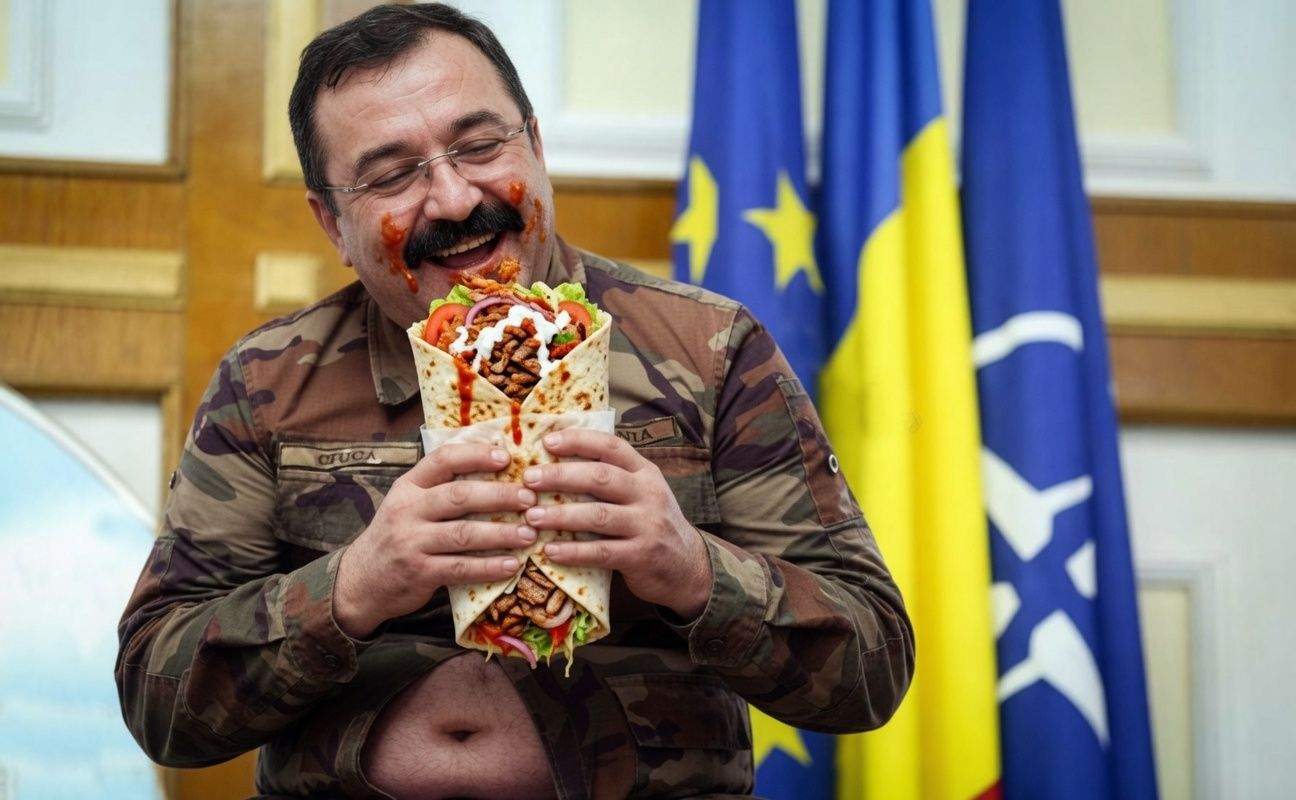 98% din mailurile generalilor români sparte de hackerii ruși sunt comenzi de șaorma