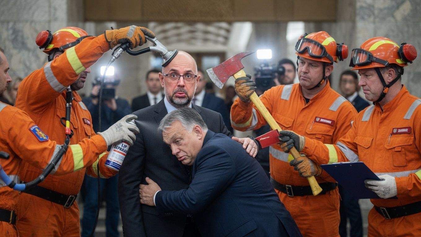 Kelemen și-a descarcerat buzele de la curul lui Orbán și s-a mutat la curul lui Magyar