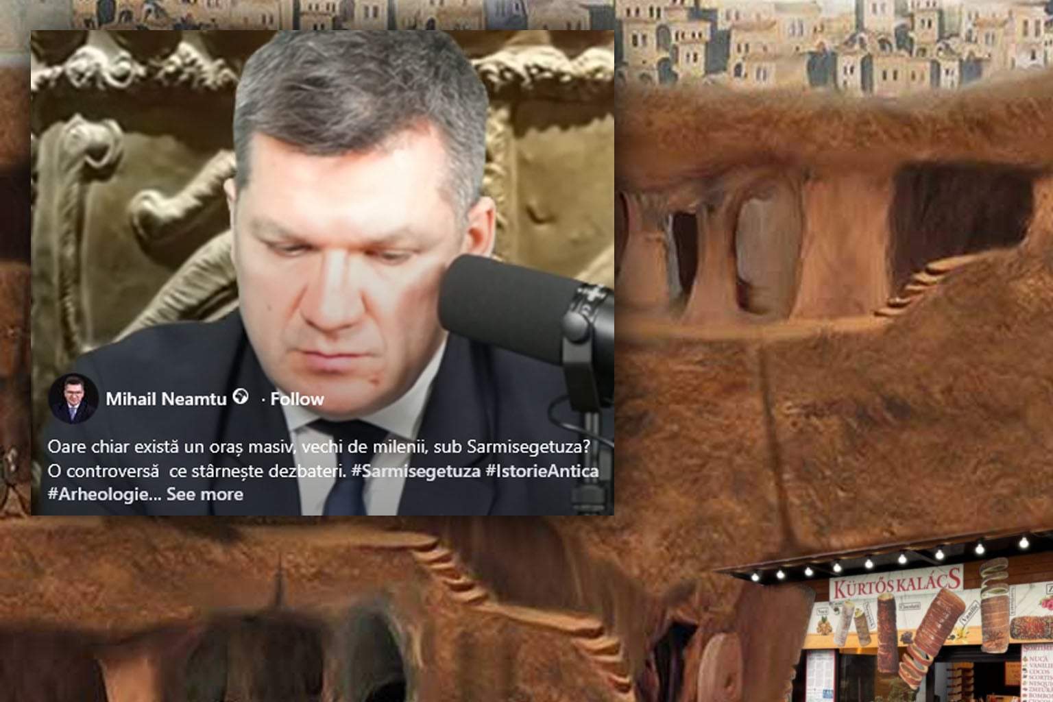 Oraşul secret de sub Sarmizegetusa. Se numea Nagyföldalattváros şi putea găzdui 4 milioane de oameni