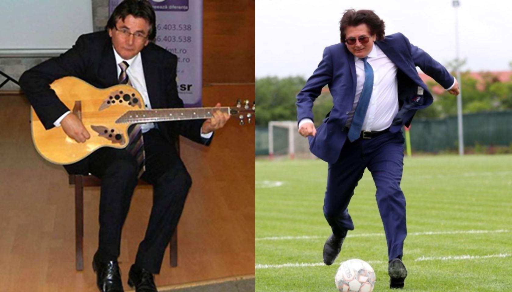 Legendarul fotbalist și chitarist Nicolae Robu, alegere imposibilă: Real Madrid sau Iron Maiden?