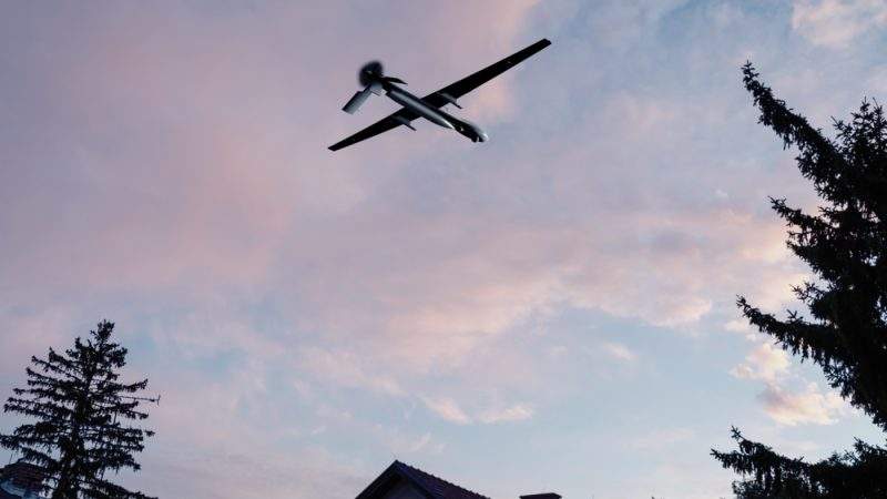 O dronă a intrat pe teritoriul României dar a fugit când a văzut prețurile la motorină