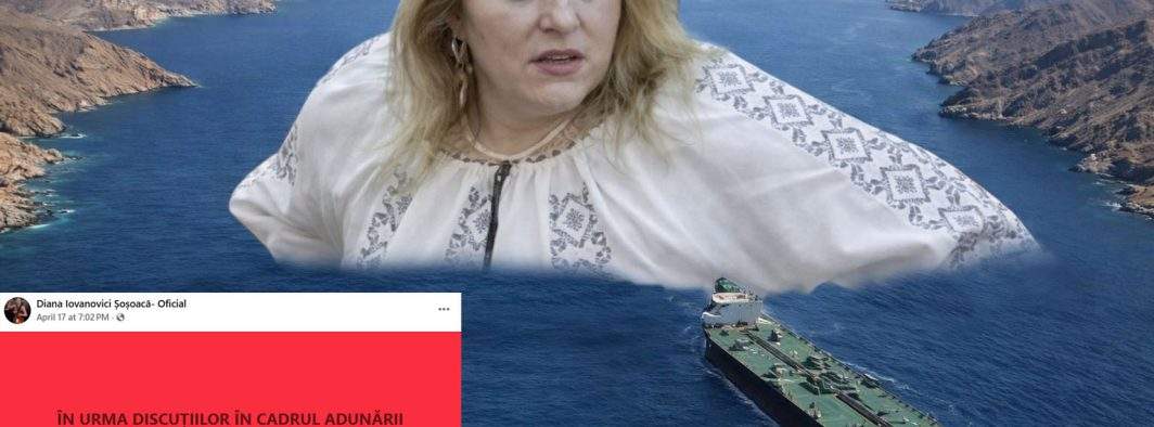 Șoșoacă s-a lăudat că a deschis strâmtoarea Ormuz, dar de fapt doar a lărgit-o