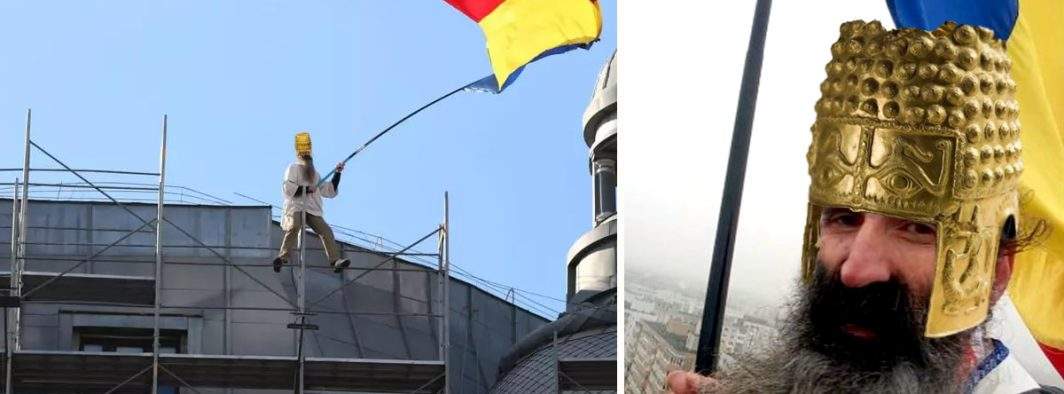 Ca să îl vadă mai multă lume, coiful de la Coţofeneşti va fi expus pe Stegarul Dac