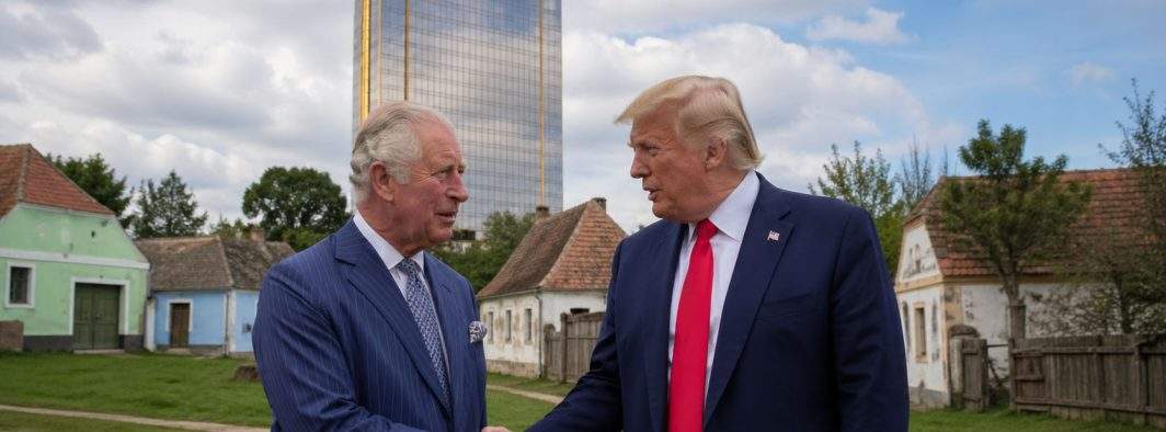 Vom avea Trump Tower în România! Charles i-a făcut cadou lui Trump moşia de la Viscri