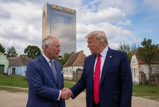 Vom avea Trump Tower în România! Charles i-a făcut cadou lui Trump moşia de la Viscri