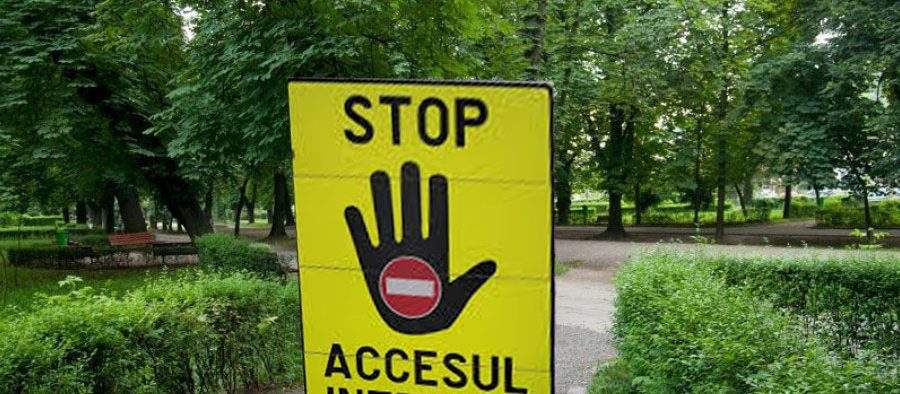 Parcul Central din Cluj va fi închis! A primit aviz negativ din partea Ordinului Onaniștilor Clujeni