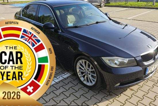 Un BMW Seria 3 din 2007, cu 120.000 km la bord, votată din nou mașina anului în Europa