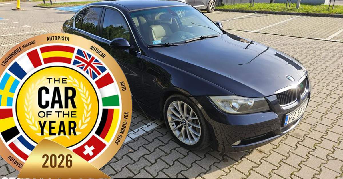 Un BMW Seria 3 din 2007, cu 120.000 km la bord, votată din nou mașina anului în Europa
