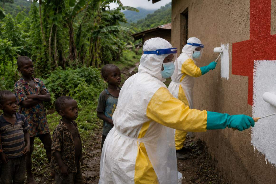 Focar de Ebola în Congo. Crucea Roşie Română trimite o echipă să verifice că nu-i foloseşte nimeni sigla