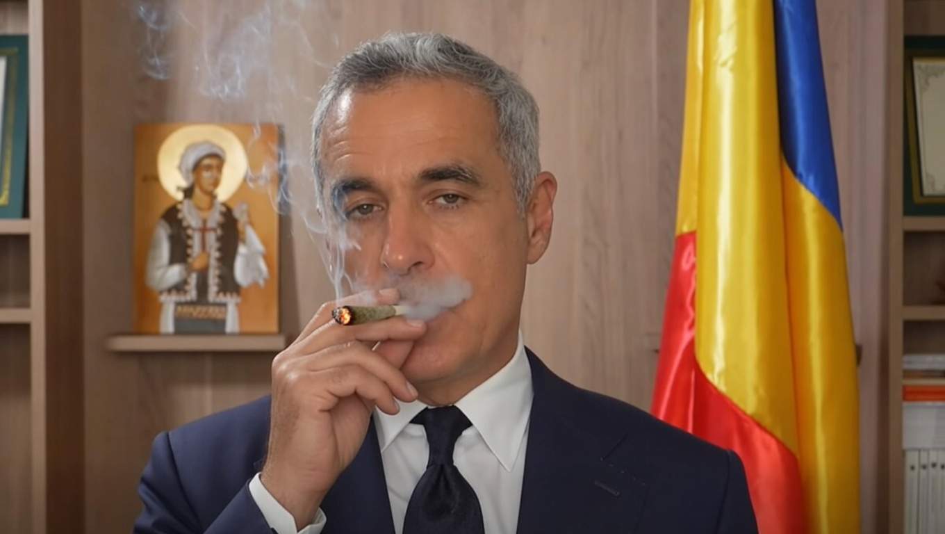 Studiu. Dacă s-ar legaliza marijuana am vorbi toți ca Georgescu