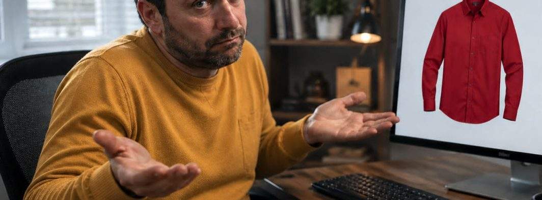 Un bărbat nu înţelege de ce există cămăşi roşii: „Cine mănâncă micii cu ketchup?”