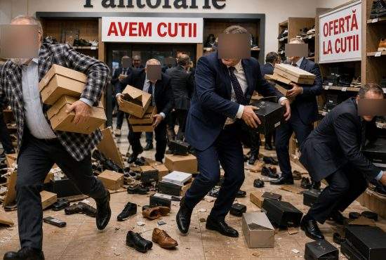 Magazinele de pantofi, luate cu asalt! Acum că e liber la furat, toată lumea caută cutii