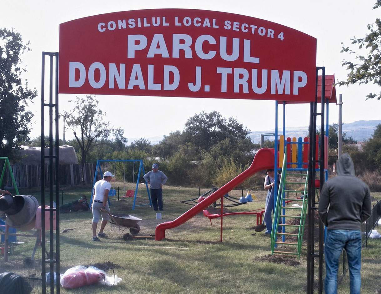Bucureștenii i-au spus lui Băluță să nu pună WC-uri în Parcul Trump, că se descurcă și fără