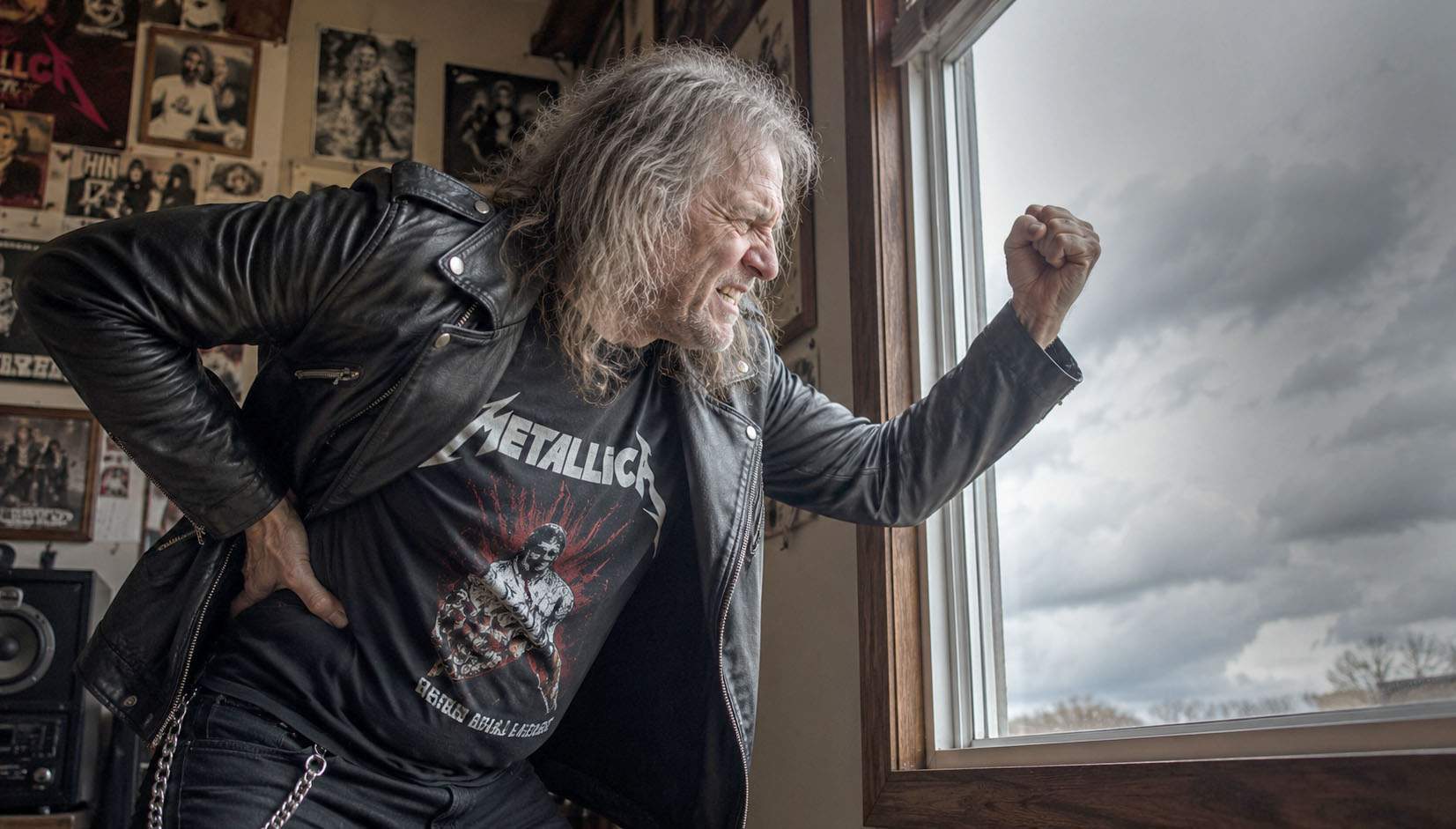 O să plouă la concert! Mii de fani Metallica se plâng de azi dimineaţă că îi dor şalele