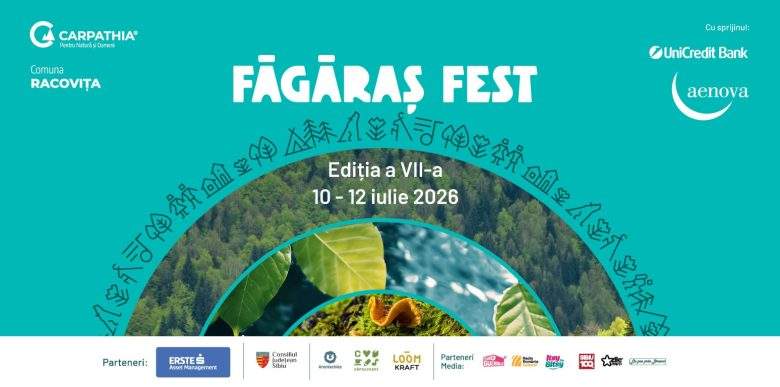 Făgăraș Fest: 10-12 iulie 2026. Drumeţii, tururi în natură, Viţa de Vie, ROA & Filarmonica de Stat din Sibiu