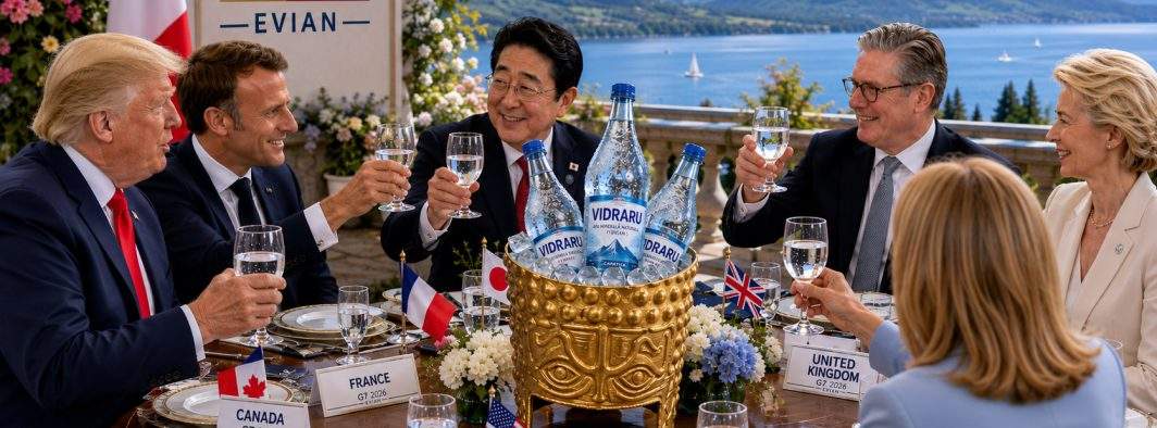 Summit G7 la Evian, în Franţa. Liderii mondiali spun că apa de la Vidraru e delicioasă