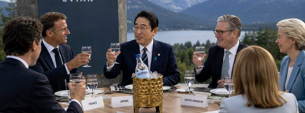 Summit G7 la Evian, în Franţa. Liderii mondiali spun că apa de la Vidraru e delicioasă