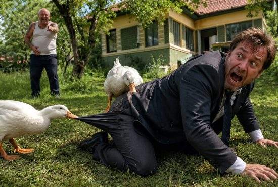 Pentru că nu îşi permite tigru, singurul cămătar din Mizil îşi dă datornicii la raţe