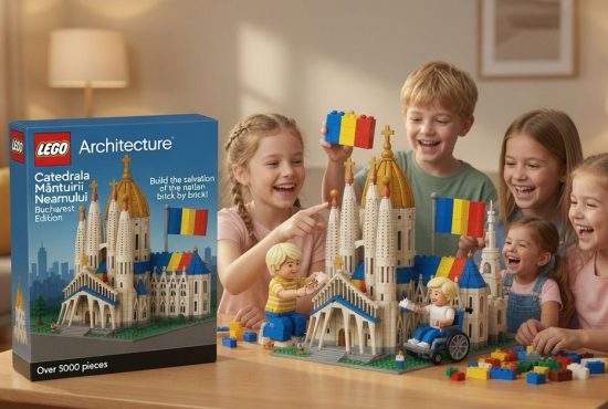 Lego lansează primul set cu piese de aur, ca să-ți construiești propria Catedrală a Neamului
