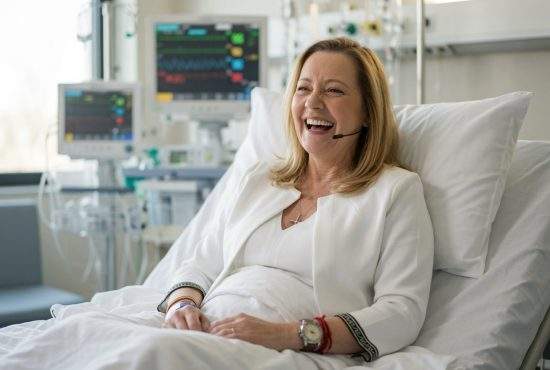 Elena Lasconi, dusă de urgență la spital după ce a râs și cu curul