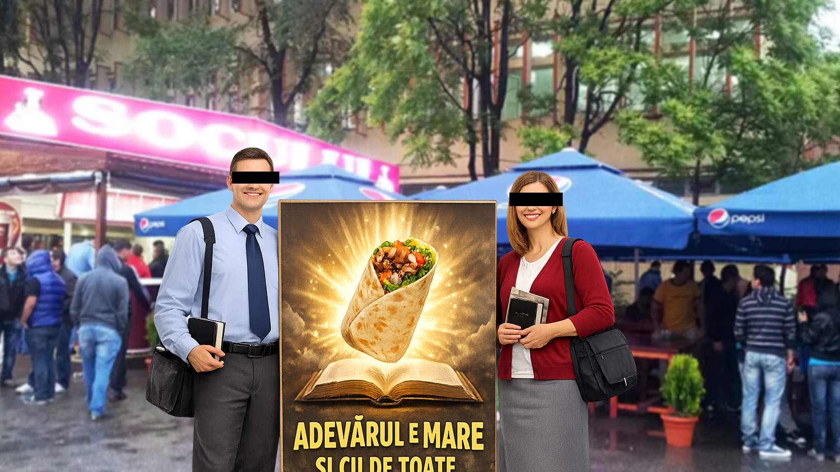 Martorii lui Iehova, congres pe Arena Naţională. O parte au rămas la Socului şi îşi spun acum Martorii lui Şaorma