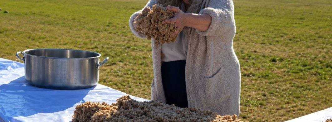 Erată! Șoșoacă nu a făcut o colivă de 1,8 tone, ci o Șoșoacă de 1,8 tone a făcut o colivă