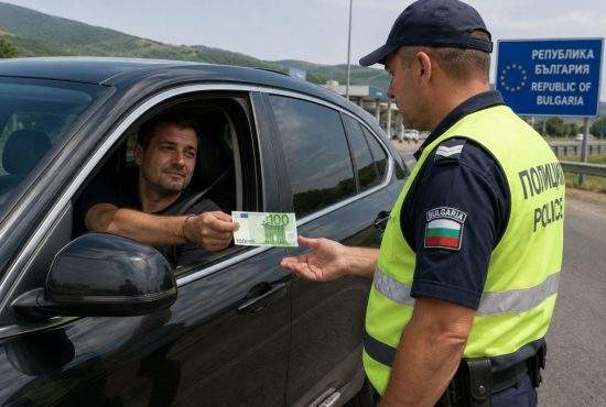 Atenţie, şoferi! Şpăgile în Bulgaria se dau de anul acesta doar în euro
