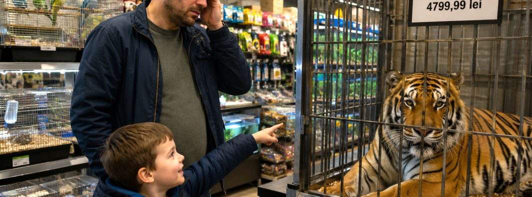 Pet-shopuri pline de părinţi disperaţi: copiii au văzut „Cămătarii” şi acum vor şi ei tigru