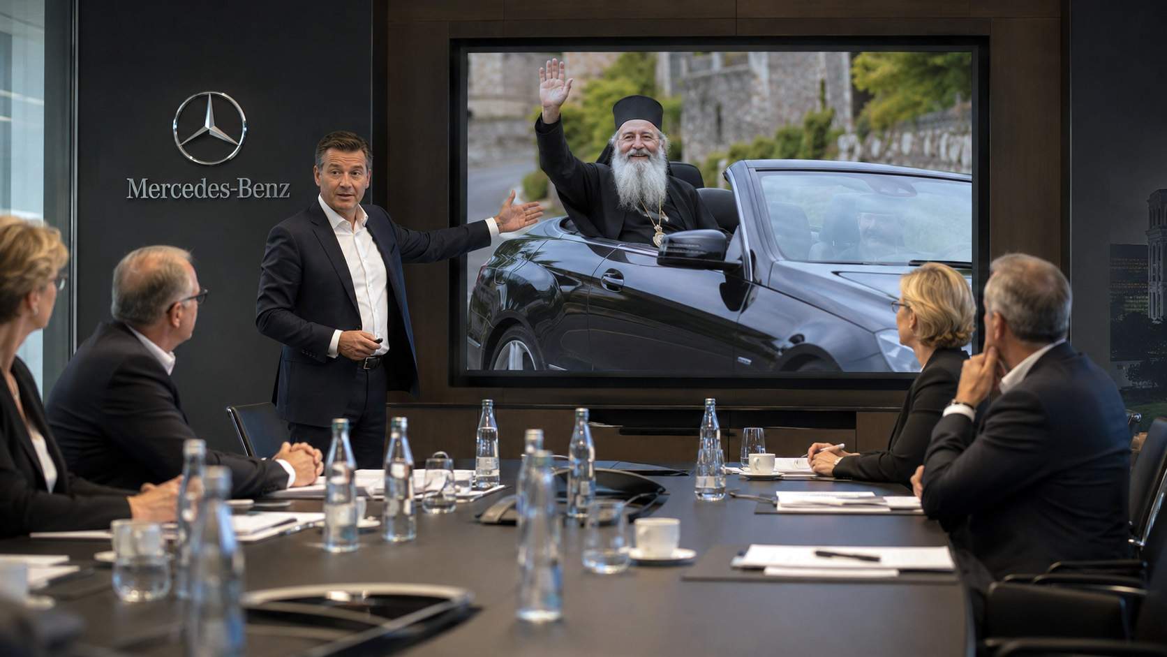 Divizia auto a Mercedes revine pe creştere: „E sezonul nunţilor în România şi au popii bani”