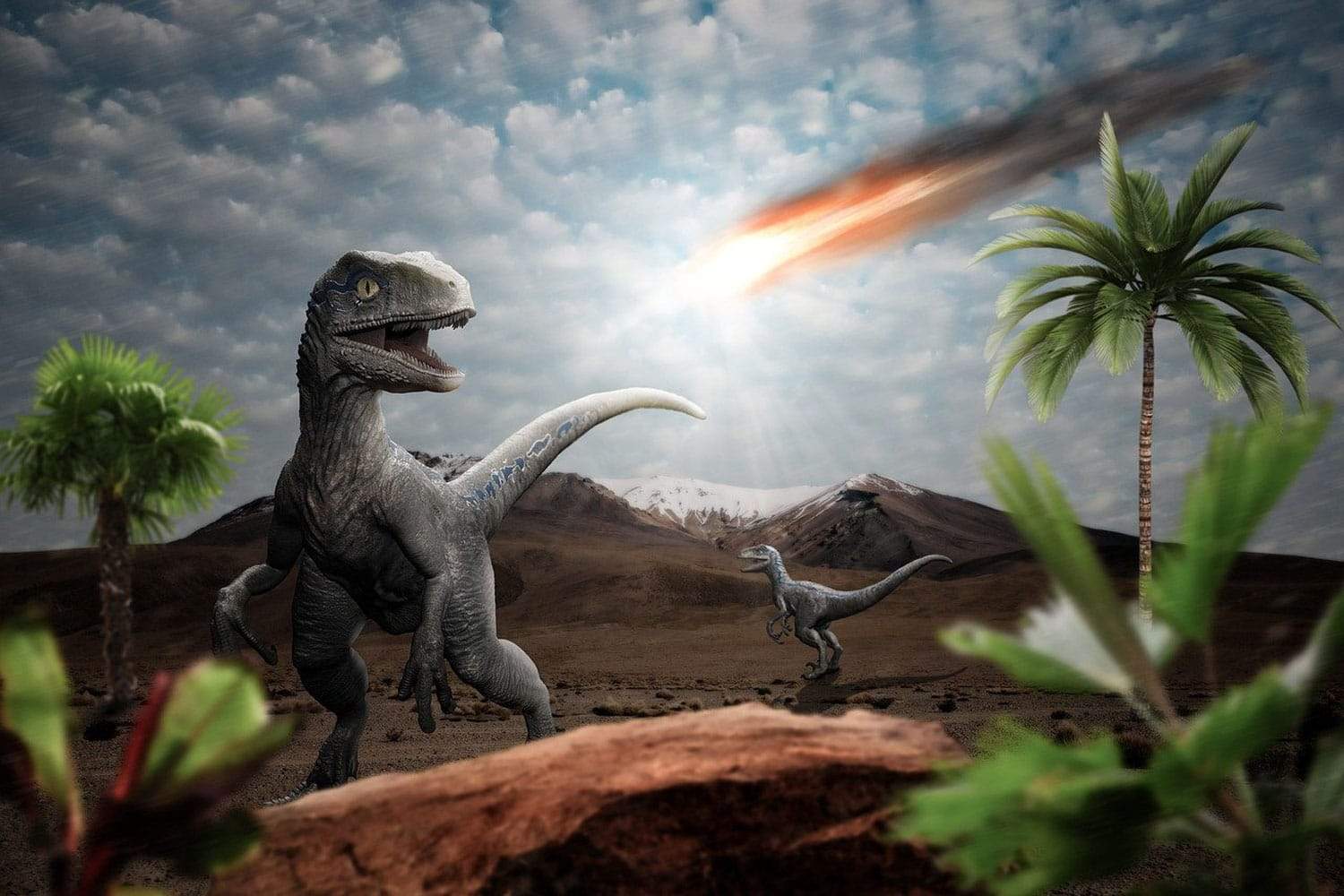 Noi dovezi că dinozaurii din Brăila au fost ucişi de un meteorit aruncat de dinozaurii din Galaţi şi invers