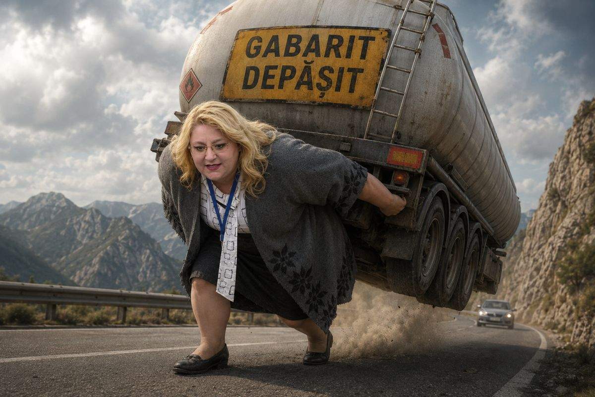 Eroina Rusiei! Șoșoacă a cărat în spate o cisternă cu benzină până la Moscova