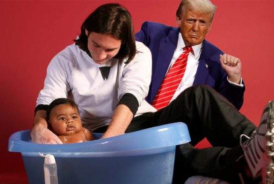 Insistent: Trump a reuşit cumva să se bage şi în poza din 2007 în care Messi îl spală pe Yamal