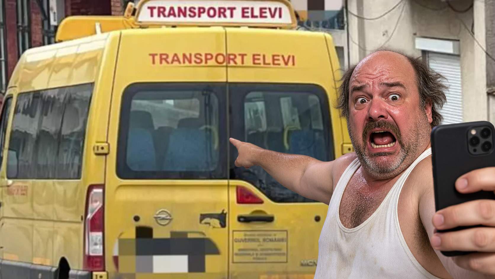 Panică pe TikTok după ce a fost văzută o ambulanţă galbenă care ia oameni şi îi duce la şcoală