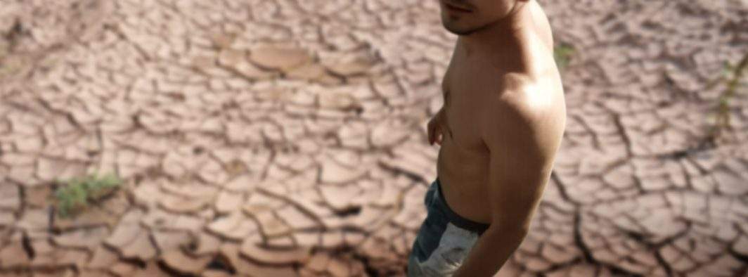 Fenomen rar: Dunărea e atât de mică încât nici Bahoi n-are curaj să sară de pe pod