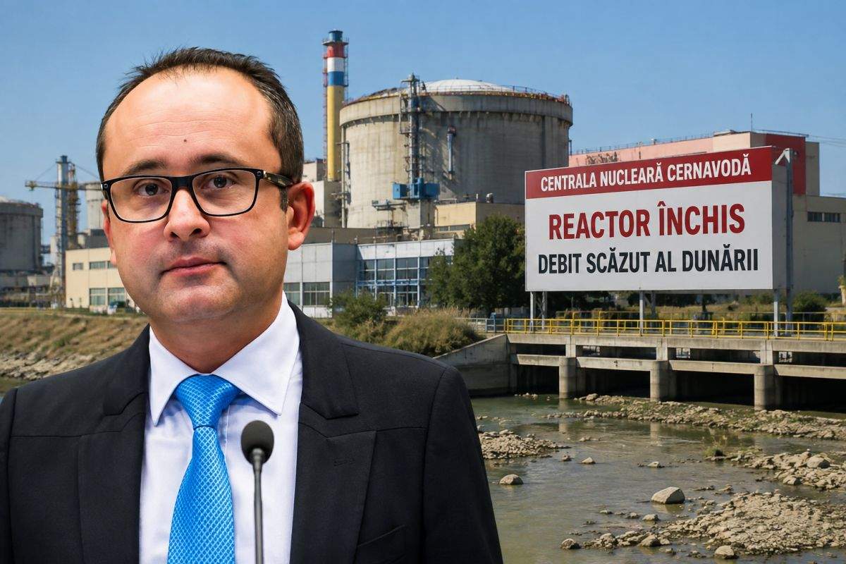 Situația la Cernavodă, mai gravă decât se credea: secretar de stat în Energie e Cristian Bușoi