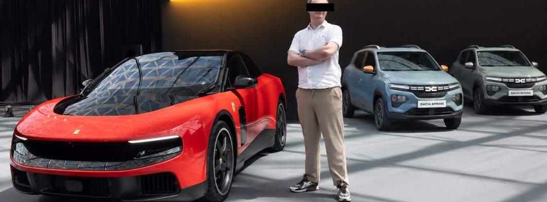 Cumpărătorul primului Ferrari Luce a primit şi două Dacii Spring, pentru că n-aveau să-i dea rest