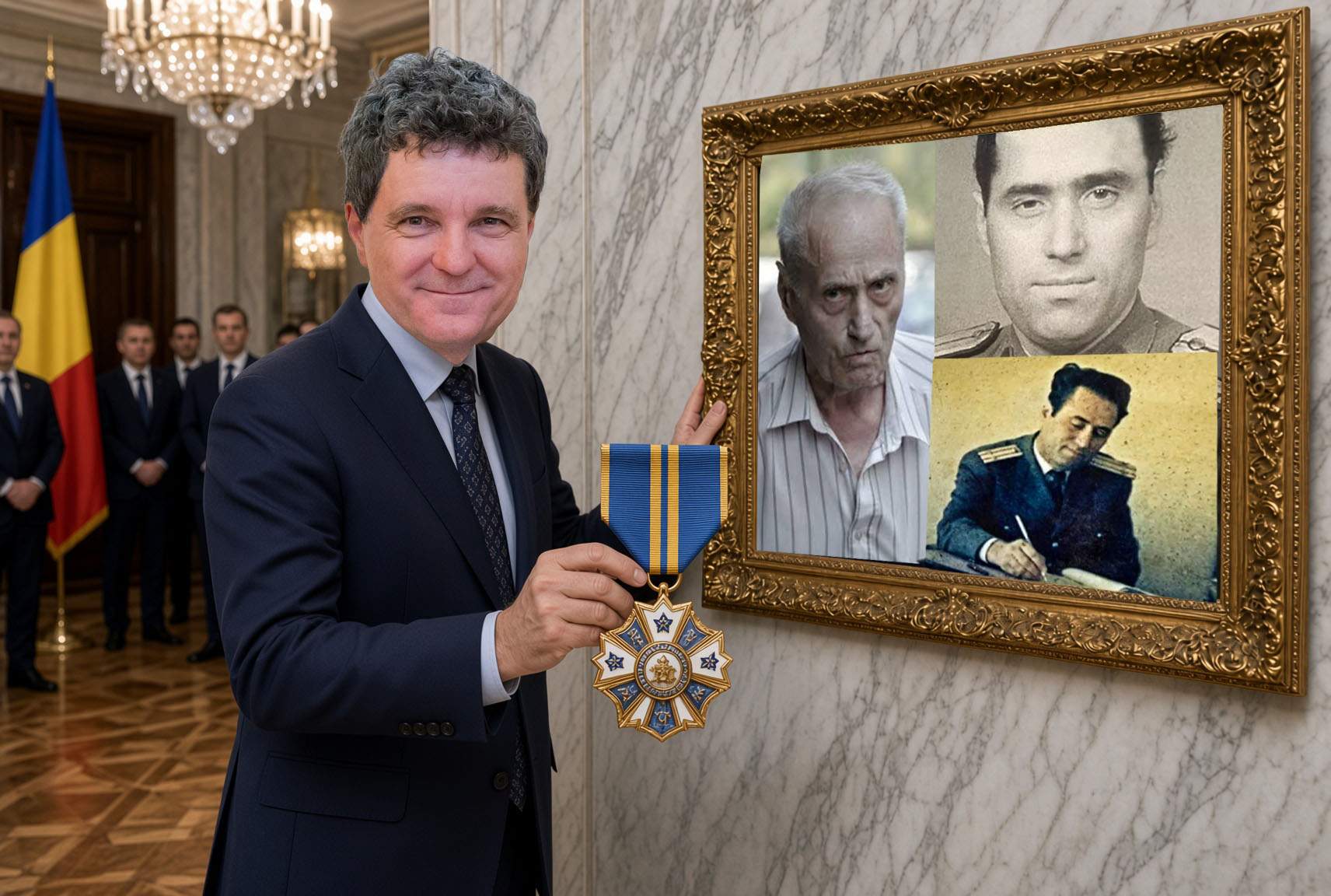 Iubitor de securiști! Nicușor Dan l-a decorat post-mortem pe torționarul Vișinescu