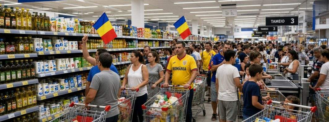 Săptămâna românească la Lidl în Grecia. Nu sunt produse românești, ci doar clienți din România