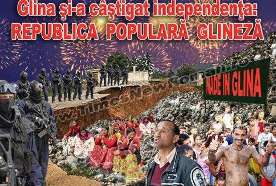 Glina și-a proclamat independența, devenind Republica Populară Glineză