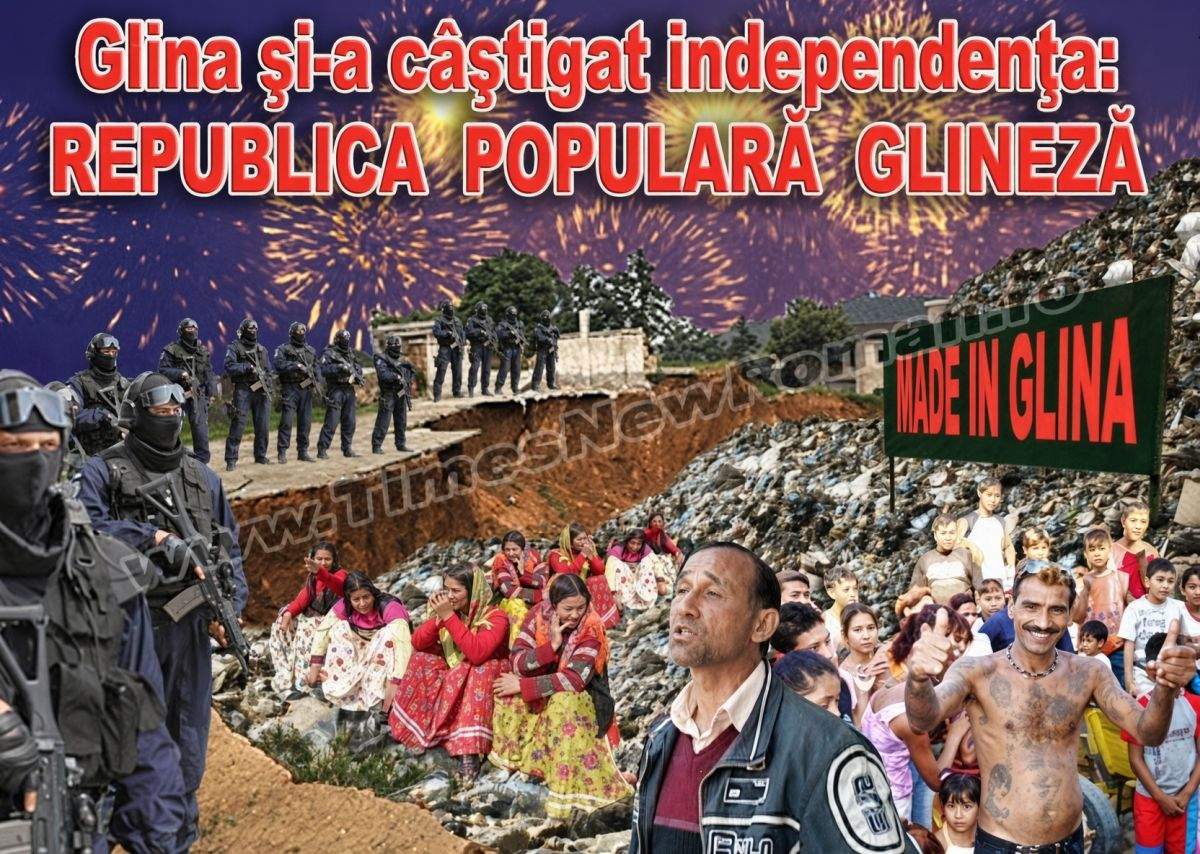 Glina și-a proclamat independența, devenind Republica Populară Glineză