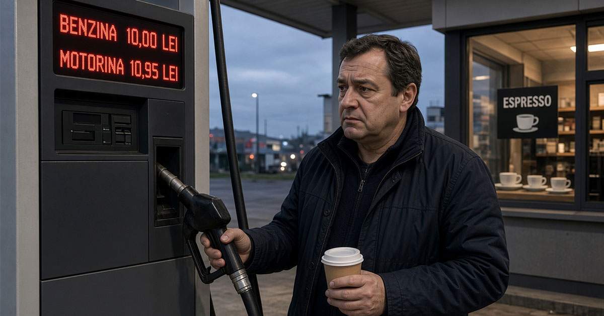 Benzina e 10 lei, inflația 70% și românii cred că au anxietate de la prea multă cafea