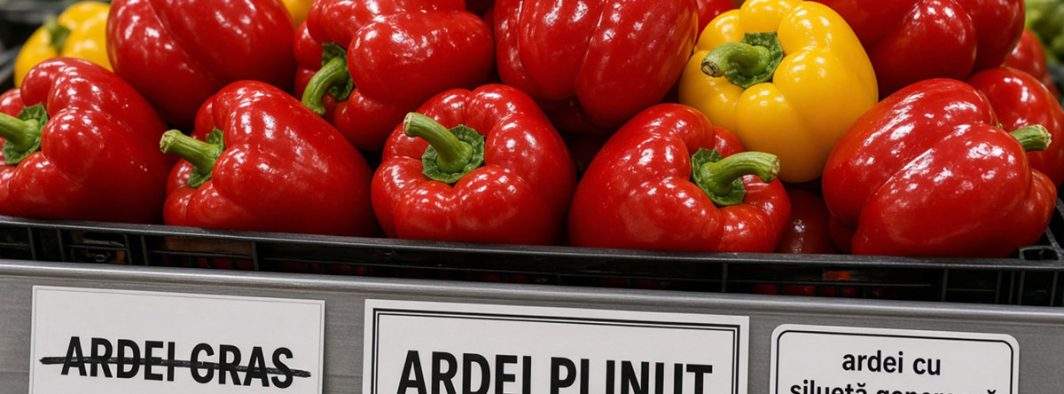 De acum încolo va trebui să zicem ardei plinuț, nu ardei gras, ca să nu jignim