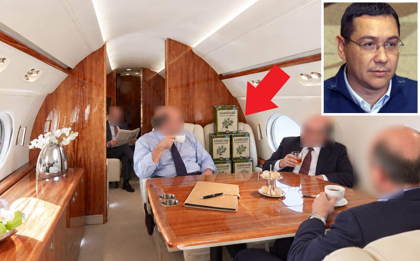 Scandalul avionului continuă! Pesediştii l-au lăsat pe Ponta în Mykonos ca să facă loc pentru ulei