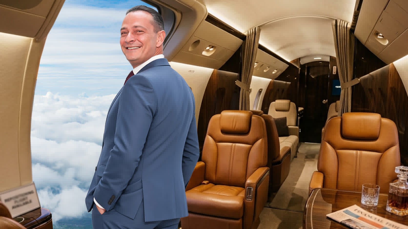 Deși Băluță s-a p*șat din avionul privat peste cetățeni, presa continuă să-l ignore